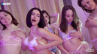 Nigonika Conduce Una Festa Selvaggia Con Un'Orgia Di Gruppo In 1winporn