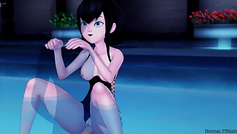 Mavis And The Pool Boy: A Steamy Gay Cartoon Video