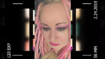 Colorful Hair And Face Fetish Collide In This Amateur Video