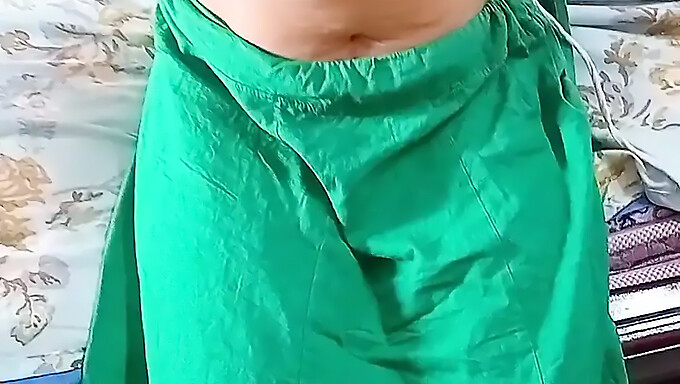 Indian Wife With Big Natural Tits Gets Wet And Wild