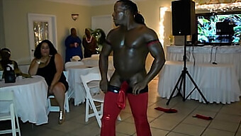 Jamaican Dancer'S Sensual Solo Show Leads To A Wild Orgy With Milfs