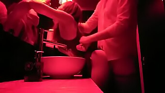 Porn Film In The Men'S Room At A Club