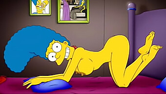 Marge'S Anal Pleasure In Hentai Video With Squirting Orgasm