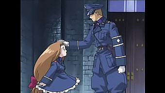 Angel Core'S Uncensored Hentai: A Virgin Babe Fucks A Police Officer